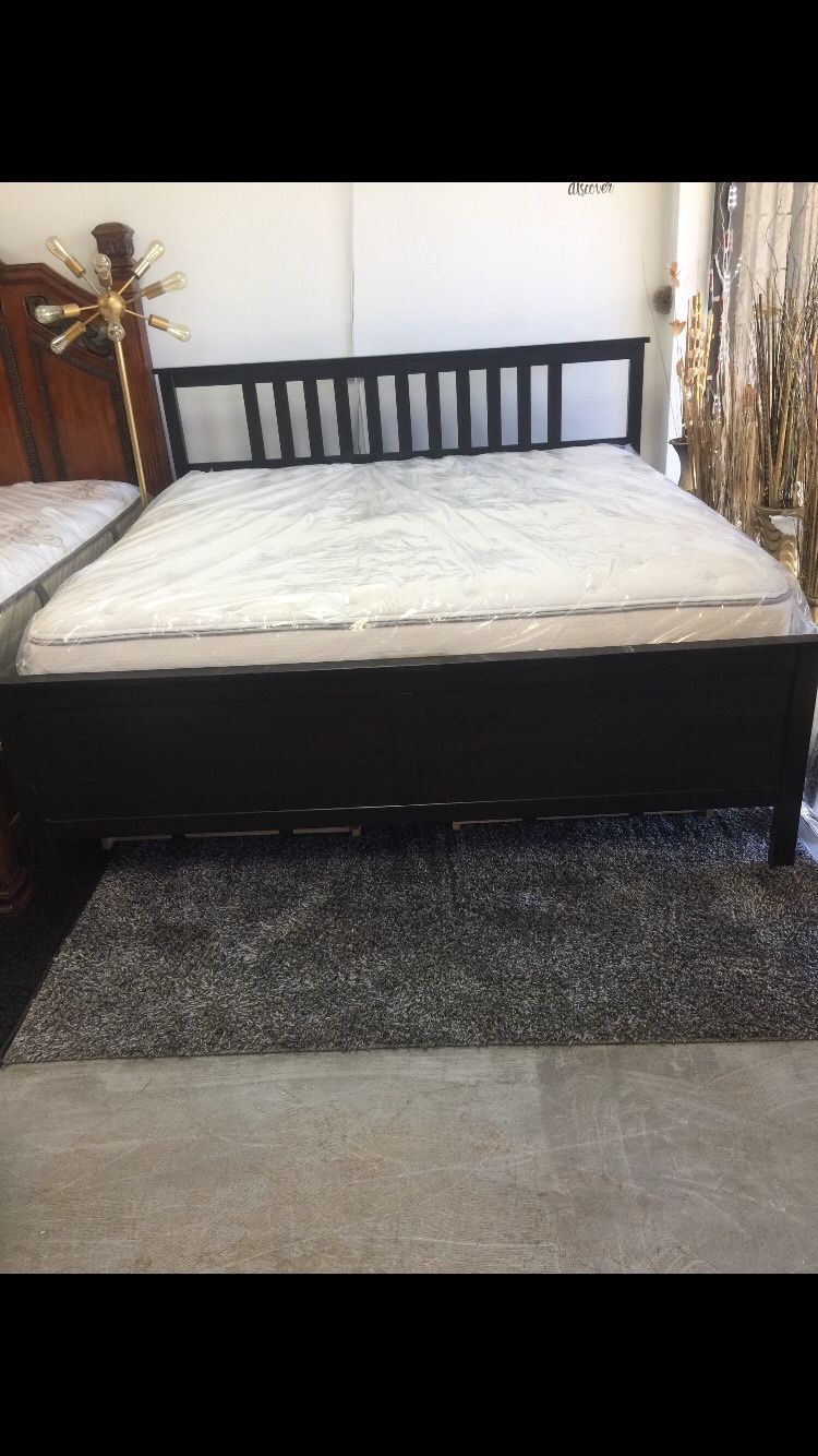 King Bed Frame And Mattress