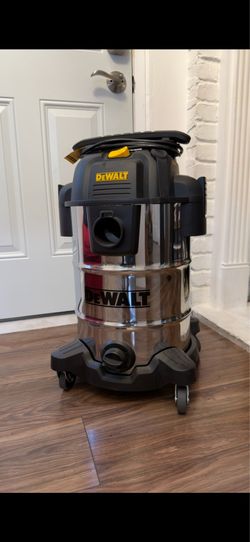 NEW DEWALT DXV08SA 8-Gallon Stainless Steel Wet/Dry Shop Vacuum – Vacuum Only