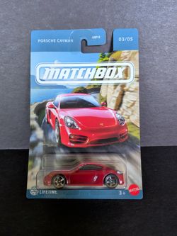 Matchbox Red Porsche