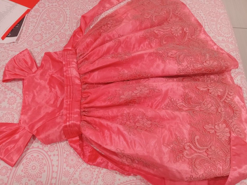 Vestido Para Nina Buenas Condiciones Talla 6