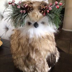Owl Tree Topper Or Decor