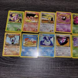 1st Year Pokemon Cards