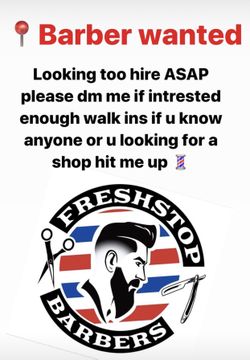 Barber wanted