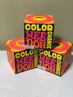 Color Change Nee Doh Stress Balls