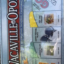 Vacaville Monopoly Game - New Unopened 