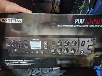 Line 6 POD HD Pro X - Amp/Cab Modeler - With Extra Profiles