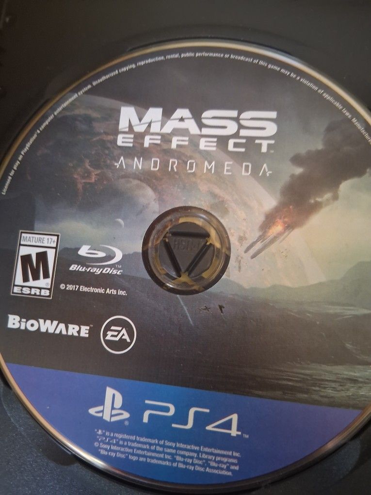 mass effect andromeda ps4 (used) $10