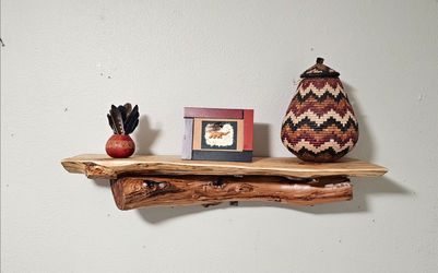 Handmade Wooden Shelf using reclaimed wood