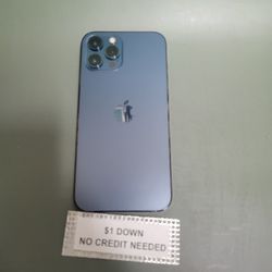 Apple IPhone 12 Pro Max Unlocked 128gb - 5 Dollars Down No Credit Needed! 