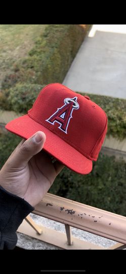 Vintage New Era Angels 7 1/2 Fitted Hat