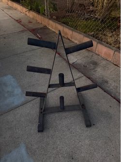 Olympic plate holder