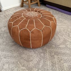 Moroccan Poof Ottoman