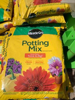 Potting mix soil