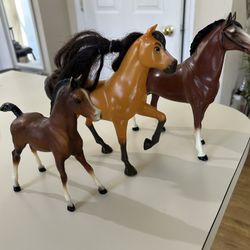 Three Horses For Decoration 