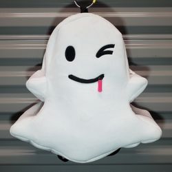 RARE SNAPCHAT Snap Ghost Official Plush Backpack Ghostface Chillah Soft White