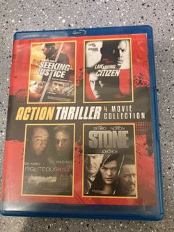 Blu-ray “Action Thriller 4 Movie Collection”