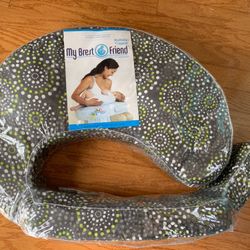 Nursing Pillow With Back Support  And Pocket