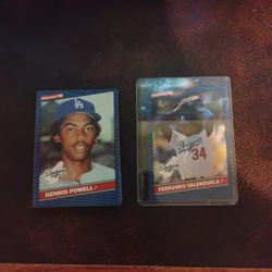 86 Donruss Baseball Complete Dodgers Set