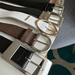 Women’s Leather Belts / Michael Kors, Calvin Klein, Gap