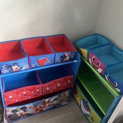 Mini Mousse & Baby Shark Book Shelves