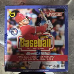 2026 Baseball Topps Heritage Box 