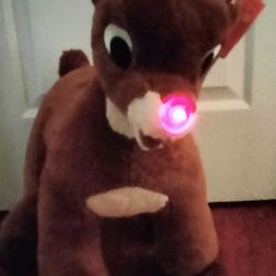 Jumbo Build-A-Bear 23-in Rudolph 50th Anniversary Limited Edition Plush