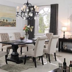 Dining Table Set 7 Pcs