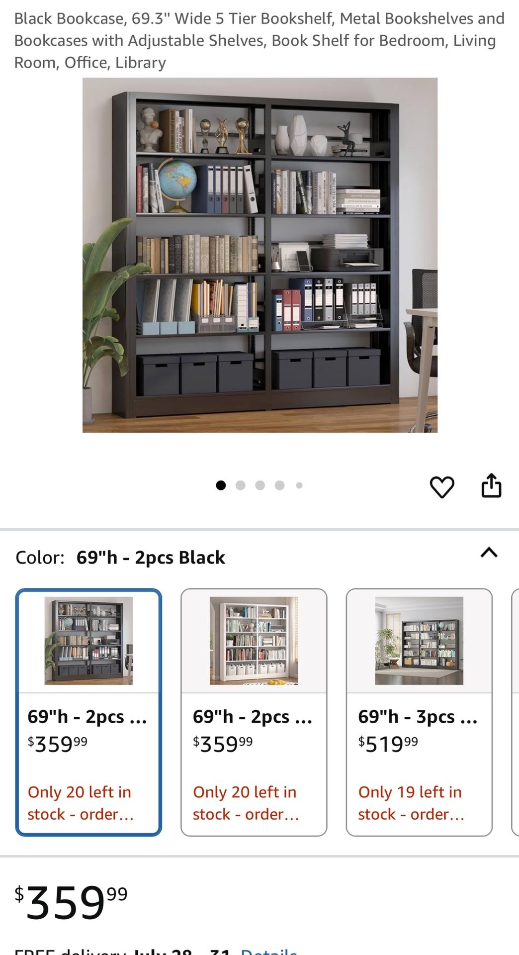 BOOKCASE/BOOKSHELF