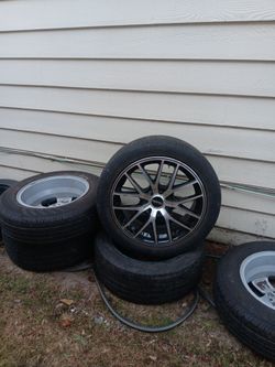 Chevy tires and rims 3 each