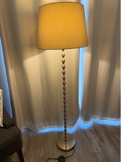 IKEA standing lamp and shade
