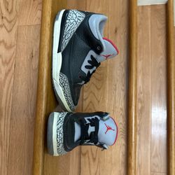 Air Jordan 3 Retro Black cement Sneakers