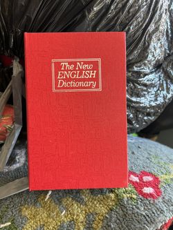 New English dictionary safety deposit box