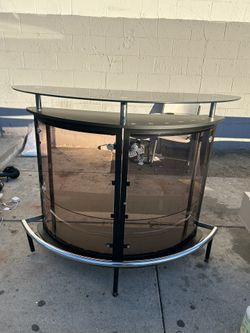 Chichica Bar Table With Wine Storage by Wade Logan