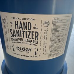 Hand Sanitizer 5 Gallon
