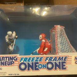 Owen Nolan / Chris Osgood 1997 NHL Starting Lineup Freeze Frame One-on-One