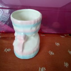 Baby Bootie Pastel Planter