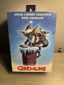 NECA Gremlins Santa Stripe & Gizmo Christmas Action Figure Holiday Special