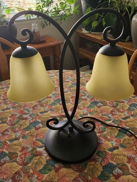 LAMP $15. With 2 Lights