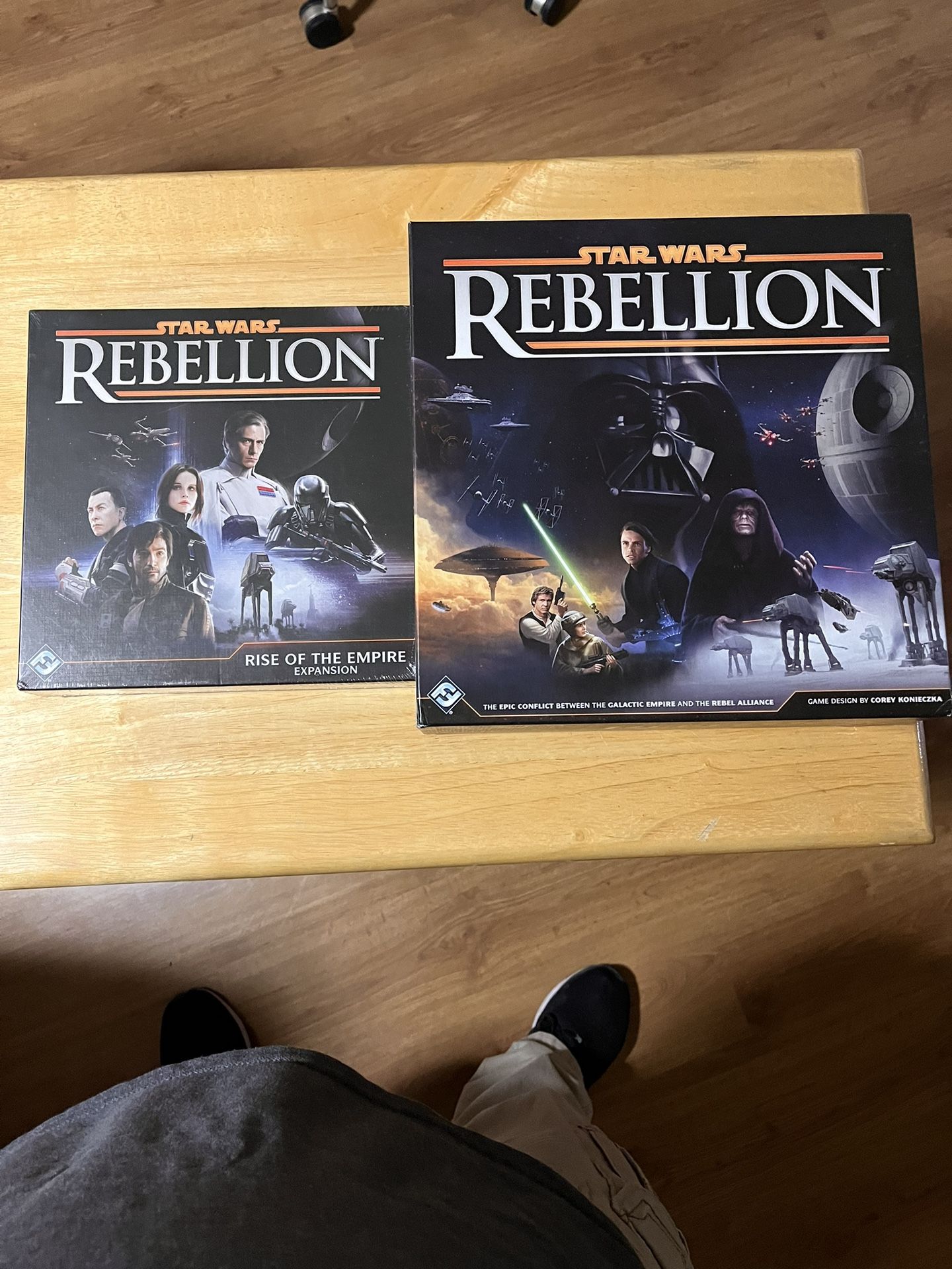 Star Wars Rebellion Board Game and Rise of the Empire Expansion Fantasy Flight Games