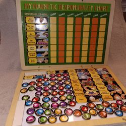 Magnetic Hanging Chore Chart