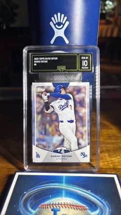 2024 Topps Shohei Ohtani 50/50 HR #4 Gem Mint 10!