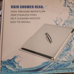 Rain Shower Head  Née In Box 