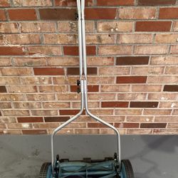 14” reel mower 