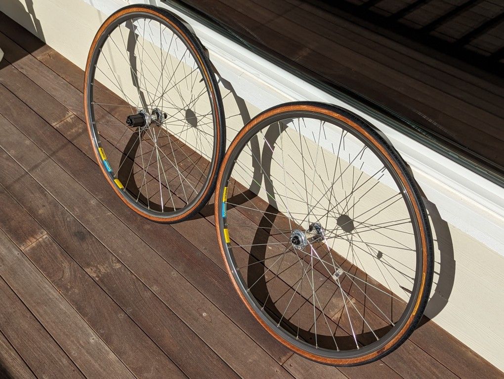 Mavic Open 4 CD Wheelset With Campy Hubs 650c