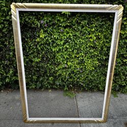 40” X 53” Gold Frame