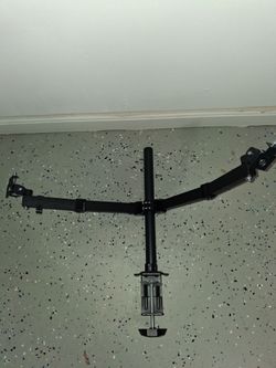Double Monitor Arm Stand