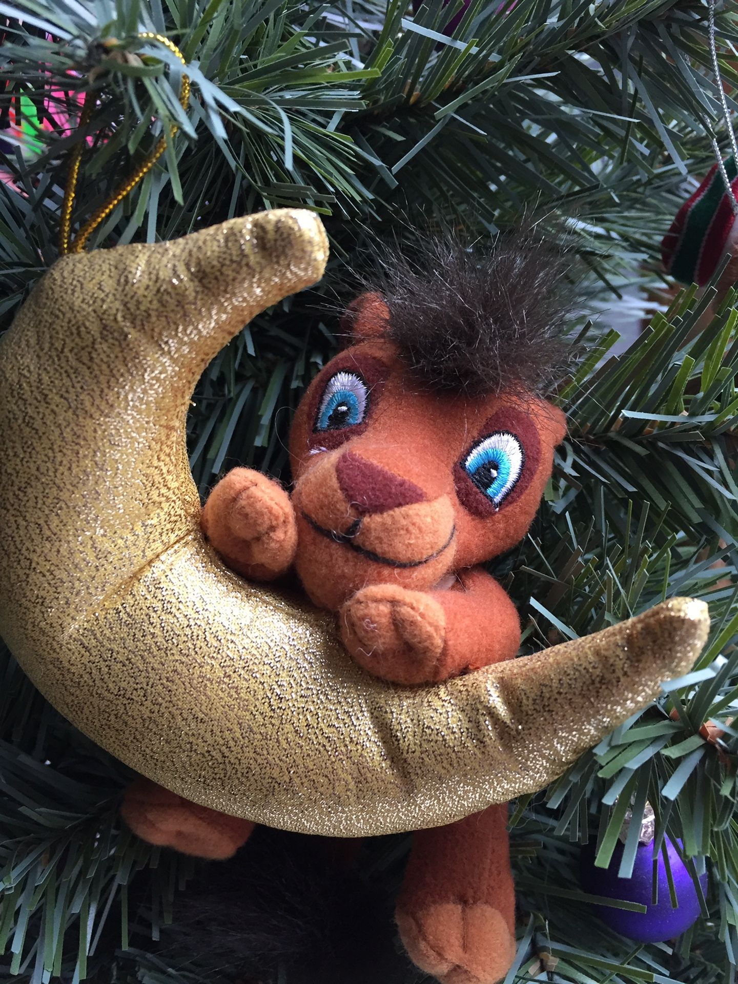 THE LION KING CHRISTMAS ORNAMENTS