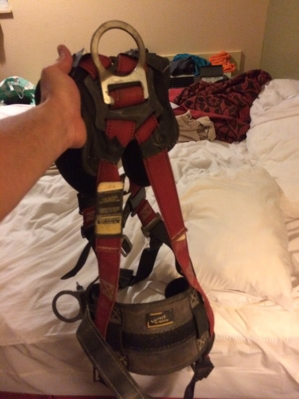 Guardian fall protecting harness