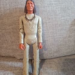 Vintage 1960's Geronimo Johnny West Action Figure By Marx