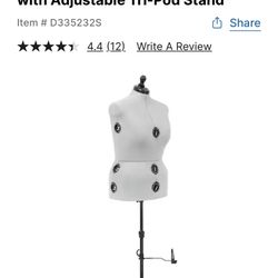 Twinfit LARGE Adjustable Dress Form $120 OBO